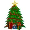 Northlight 23 In. Lighted Christmas Tree Window Silhouette -Northlight Shop northlight christmas window decorations 34854997 64 1000
