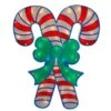 Northlight 18.5 In. Lighted Double Candy Cane Christmas Window Silhouette 8 Northlight 18.5 In. Lighted Double Candy Cane Christmas Window Silhouette -Northlight Shop northlight christmas window decorations 34854999 64 1000