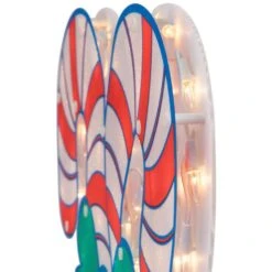 Northlight 18.5 In. Lighted Double Candy Cane Christmas Window Silhouette -Northlight Shop northlight christmas window decorations 34854999 fa 1000