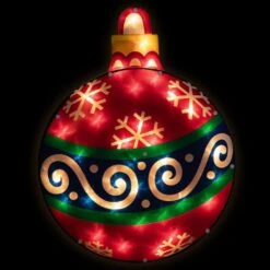 Northlight 19.5 In. Lighted Christmas Ornament Window Silhouette -Northlight Shop northlight christmas window decorations 34855003 4f 1000