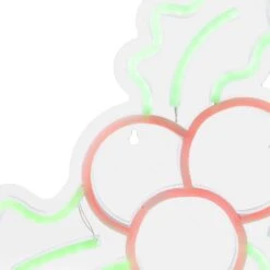 Northlight 12 In. LED Lighted Neon Style Holly Berries Christmas Window Silhouette -Northlight Shop northlight christmas window decorations 35252111 76 1000