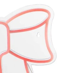 Northlight 15 In. Red LED Lighted Neon Style Bow Christmas Window Silhouette -Northlight Shop northlight christmas window decorations 35252118 76 1000