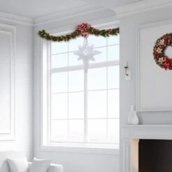 Northlight 24 In. Pure White LED Twinkle Bethlehem Star Hanging Christmas Decoration -Northlight Shop northlight christmas window decorations 35256323 76 1000