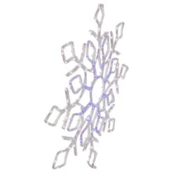 Northlight 23 In. Lighted Snowflake Window Silhouette Christmas Decoration -Northlight Shop northlight christmas window decorations 35256332 1f 1000