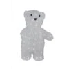 Northlight 17 In. Pre-Lit Commercial Grade Acrylic Polar Bear Christmas Display Decoration - Polar White LED Lights