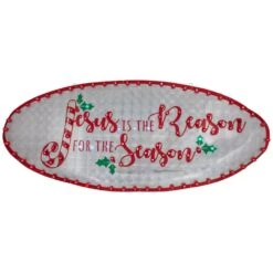 Northlight 18 In. LED Lighted Holographic Merry Christmas Sign Outdoor Decoration