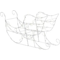 Northlight 48in. Lighted Sleigh Outdoor Christmas Decoration 8 Northlight 48in. Lighted Sleigh Outdoor Christmas Decoration -Northlight Shop northlight christmas yard decorations 35680531 1f 1000