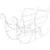 Northlight 48in. Lighted Sleigh Outdoor Christmas Decoration -Northlight Shop northlight christmas yard decorations 35680531 64 1000