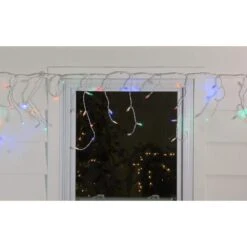 Northlight 6.75 Ft. 100-Light Multi-Color LED Wide Angle Icicle Lights -Northlight Shop northlight icicle lights 32605197 31 1000