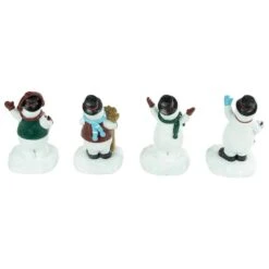 Northlight Winter Ready Glitter Snowman Christmas Stocking Holders-7in.-Set Of 4 -Northlight Shop northlight stocking holders 35246853 1f 1000