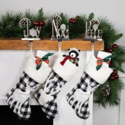 Northlight Peace Joy And Noel Metal Christmas Stocking Holders-6.5in.-Set Of 3 15 Northlight Peace Joy And Noel Metal Christmas Stocking Holders-6.5in.-Set Of 3 -Northlight Shop northlight stocking holders 35697019 31 1000
