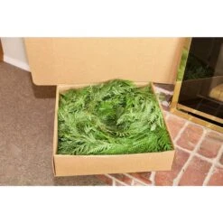 25 Ft. Fresh Cut Mixed Garland With Fragrant Red Cedar, Noble Fir, And Douglas Fir -Northlight Shop online orchards christmas garland chgr125 4f 1000