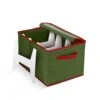 10 In. Green Non-Woven Christmas Light Storage Box (800 Light Bulbs) -Northlight Shop osto christmas light storage osp 100 grn h 64 1000