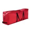 Red Tear Proof Artificial Tree Storage Bag For Trees Up To 9 Ft. Tall -Northlight Shop osto christmas tree storage osd 103 rd h 64 1000