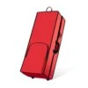 42 In. Red 600D Oxford Polyester Rolling Accessory Storage Bag with Wheels And Many Compartments -Northlight Shop osto decoration storage osd 128 rd h 64 1000