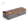36.5 In. Gray Non-woven Ornament Storage Box (72-Ornaments) -Northlight Shop osto decoration storage osp 119 gray h 64 1000