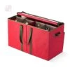 15 In. Red Non-Woven Christmas Figurine Storage Box (8 Figurines -Northlight Shop osto decoration storage osp 120 rd h 64 1000