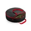 30 In. Black Christmas Tear Proof X-Strong 600D Oxford Fabric Artificial Wreath Storage Protection Bag -Northlight Shop osto wreath storage osd 101 blk h 64 1000