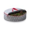 30 In. Gray Waterproof 600D Polyester Artificial Christmas Wreath Storage Bag Holder -Northlight Shop osto wreath storage osd 101 sl h 64 1000