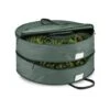 24 In. Green Double Christmas Wreath Storage Bag Holder 600D Oxford, Pouch For Garlands Artificial Wreaths Storage -Northlight Shop osto wreath storage osy 133 grn h 64 1000