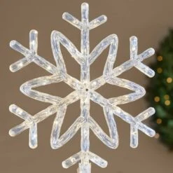 Philips Color Change LED Snowflake Topper -Northlight Shop philips christmas tree toppers 641462 125 a0 1000