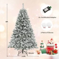 6 Ft.Green Pre-Lit Artificial Christmas Tree 3 Minute Quick Shape -Northlight Shop pre lit christmas trees 8ck23 cm511us 44 1000