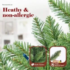 4.5ft. Fir Christmas Tree W/ Pre-Strung Multi-Color Lights Pre-Lit Artificial Christmas Tree Includes Sturdy Metal Stand 11 4.5ft. Fir Christmas Tree W/ Pre-Strung Multi-Color Lights Pre-Lit Artificial Christmas Tree Includes Sturdy Metal Stand -Northlight Shop pre lit christmas trees rw185613004 4f 1000