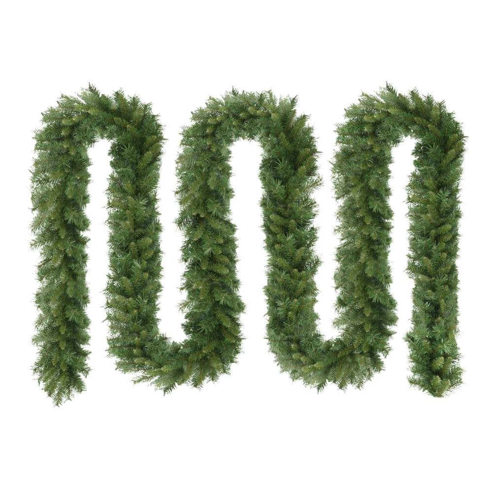 20 Ft. Green Unlit Artificial Christmas Garland 1 20 Ft. Green Unlit Artificial Christmas Garland