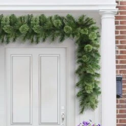 20 Ft. X 10 In. Teton Pine Artificial Christmas Garland 6 20 Ft. X 10 In. Teton Pine Artificial Christmas Garland -Northlight Shop puleo international christmas garland ttp g20 10 31 1000