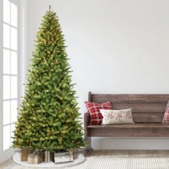 10 Ft. Prelit Berkshire Fir Artificial Christmas Tree With 1000 Lights -Northlight Shop puleo international pre lit christmas trees bef 10c10 31 1000