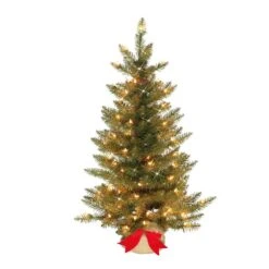 3 Ft. Prelit Fraser Fir Pencil Artificial Christmas Tree