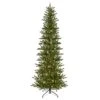 7.5 Ft. Pre-Lit Slim Mountain View Spruce Artificial Christmas Tree -Northlight Shop puleo international pre lit christmas trees mtvsl 75lw5k3 64 1000