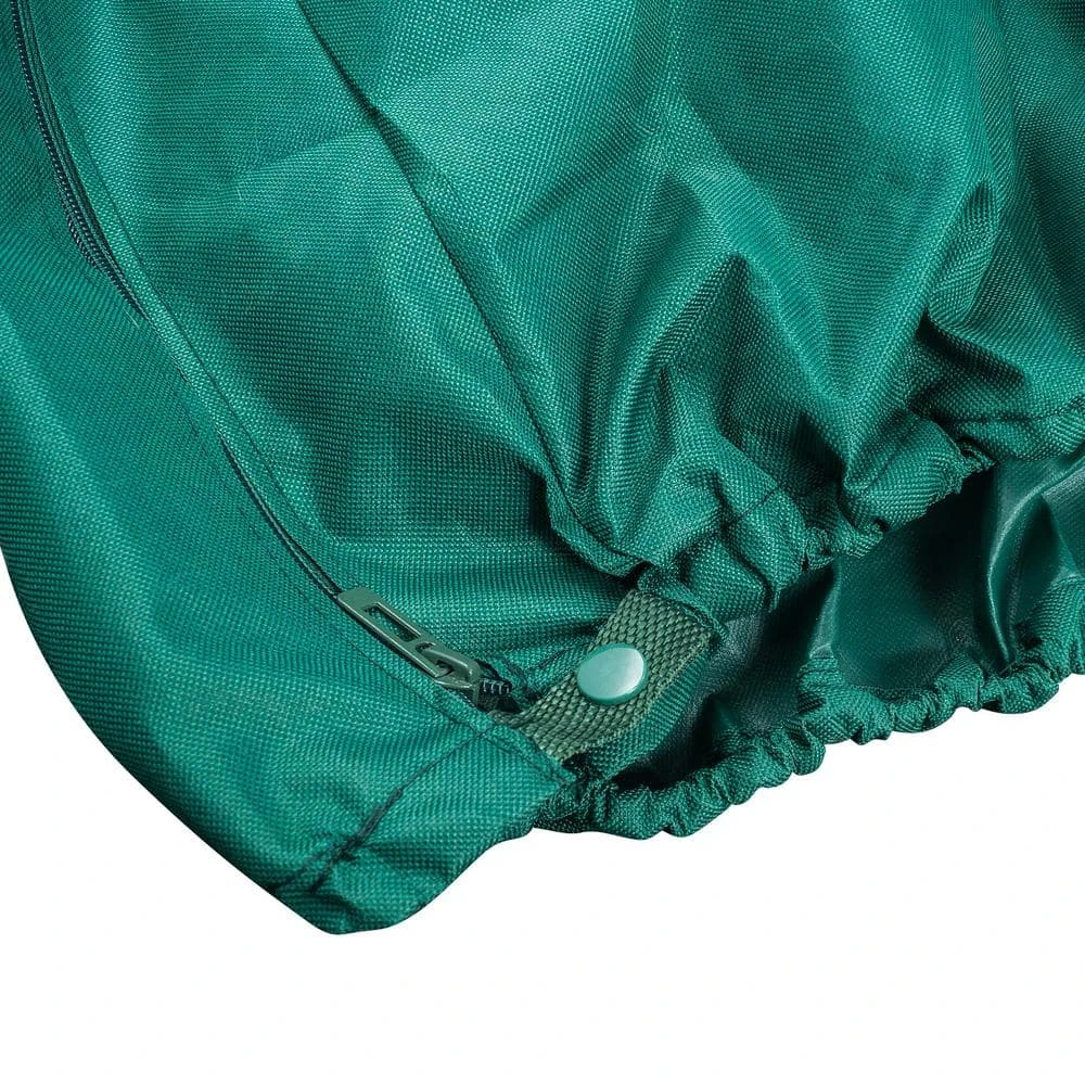 Green Christmas Artificial Tree Storage Bag For Trees Up To 9 Ft. Tall - Canvas Cover For Assembles Trees 2 Green Christmas Artificial Tree Storage Bag For Trees Up To 9 Ft. Tall - Canvas Cover For Assembles Trees - Image 2