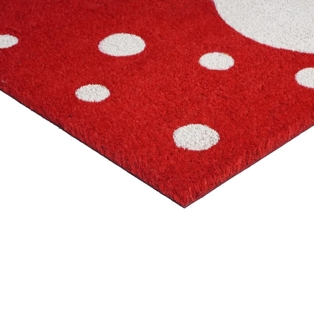 Holiday Snowman 17 In. X 29 In. Coir Door Mat 3 Holiday Snowman 17 In. X 29 In. Coir Door Mat - Image 3