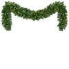 9 Ft. Pre-Lit LED Artificial Oregon Fir Commercial Christmas Garland With 100 Lights -Northlight Shop red sleigh christmas garland 73912 64 1000