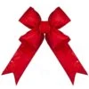 24 In. Red Nylon Outdoor Christmas Structural Bow -Northlight Shop red sleigh christmas wall decorations 78330 64 1000