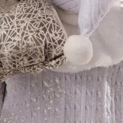 36 In. White Resin Winter White Tabletop Christmas Santa -Northlight Shop regency international christmas figurines mtx66786 slwh 44 1000