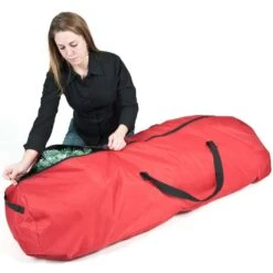 6 Ft. To 7.5 Ft. Rolling Tree Bag (2 Wheels) 5 6 Ft. To 7.5 Ft. Rolling Tree Bag (2 Wheels) -Northlight Shop santa s bags christmas tree storage sb 10141 31 1000