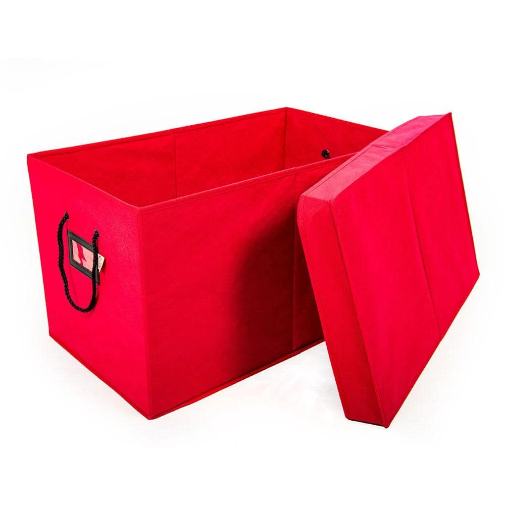 Red Multi-Use Decoration Storage Box 1 Red Multi-Use Decoration Storage Box