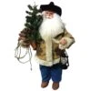 18 In. Cowboy Santa -Northlight Shop santa s workshop christmas centerpieces 6795 64 1000