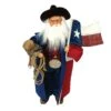 15 In. Texas Cowboy Santa