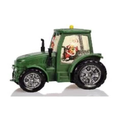 8.5 In. Tractor Glitter Globe