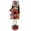 12 In. OKLAHOMA RIVALRY Nutcracker -Northlight Shop santa s workshop christmas centerpieces oks091 64 1000