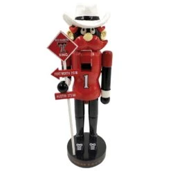 12 In. TEXAS TECH RIVALRY Nutcracker