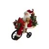 19 In. Cycling Santa -Northlight Shop santa s workshop christmas figurines 4008 64 1000