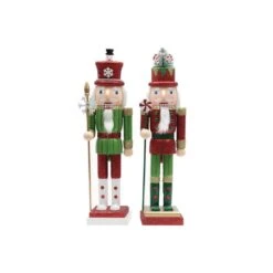 15 In. Christmas Surprise Nutcracker (Set Of 2)
