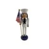14 In. Navy Nutcracker 9 14 In. Navy Nutcracker -Northlight Shop santa s workshop christmas figurines 70422 64 1000