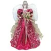 16 In. Red Christmas Angel Tree Topper