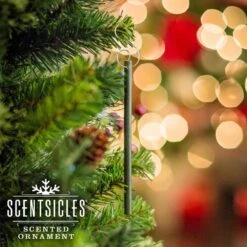 Scented Ornaments, 6ct Bottle, White Winter Fir, Fragrance-Infused Paper Sticks, 2 Pack -Northlight Shop scentsicles christmas ornament sets sc106 ww0159 2 44 1000