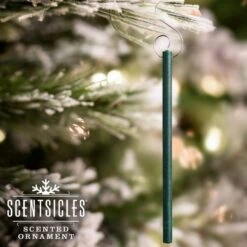Scented Ornaments, 6ct Bottle, White Winter Fir, Fragrance-Infused Paper Sticks, 2 Pack -Northlight Shop scentsicles christmas ornament sets sc106 ww0159 2 fa 1000